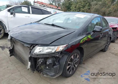 2013 Honda Civic Ex z USA, uszkodzony, nr VIN 2HGFB2F89DH534341